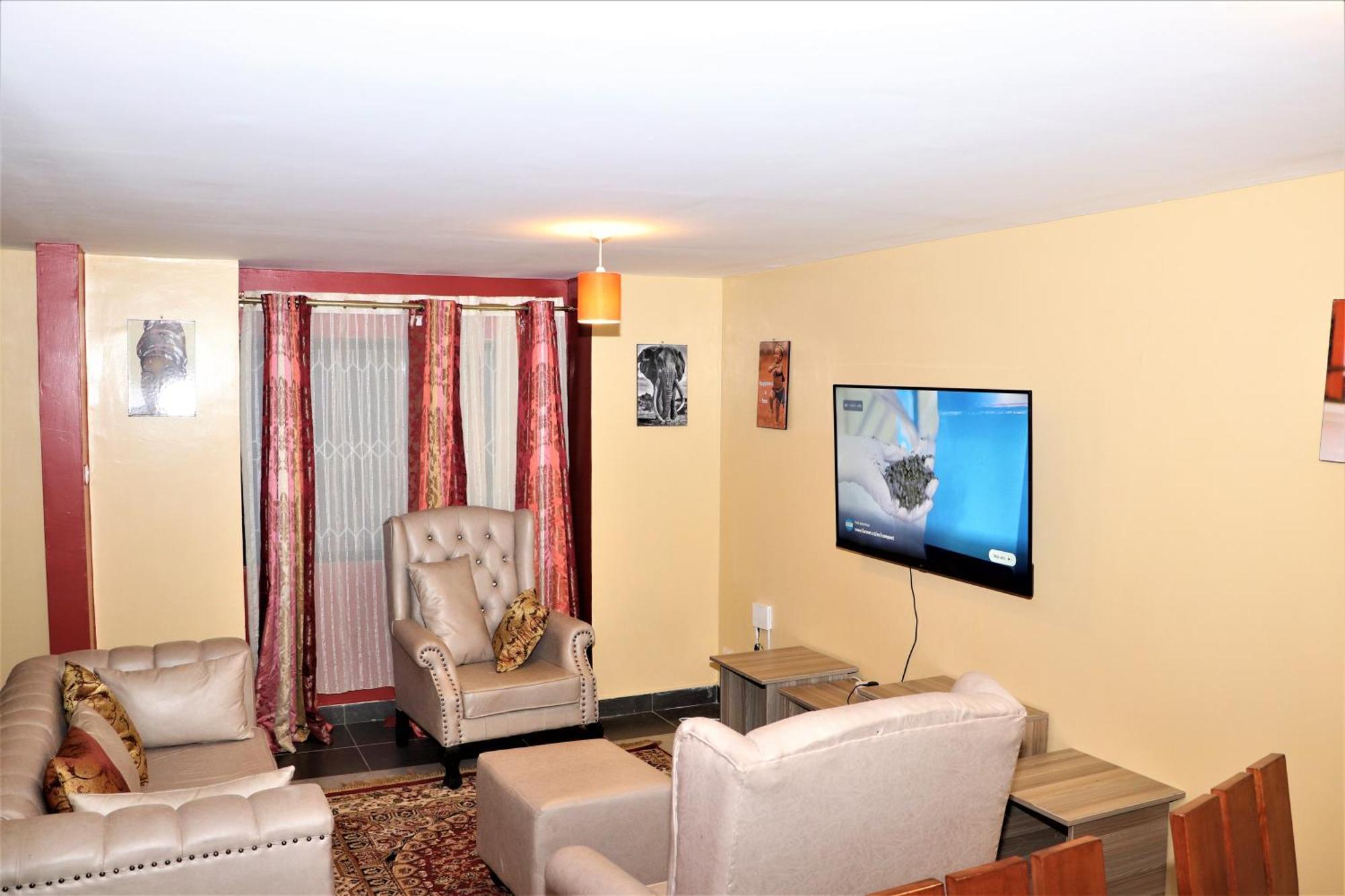 Apartment Furaha Masionette Nyayo Estate Kenya Nambari Ya Simu Sufuri Saba Sufuri Moja Moja Nne Tisa Sufuri Sufuri Saba Next To Jkia Jomo Kenyatta International Airport,next To Sgr 3bedrooms,3 Toilets,2bathrooms,own Compound,par