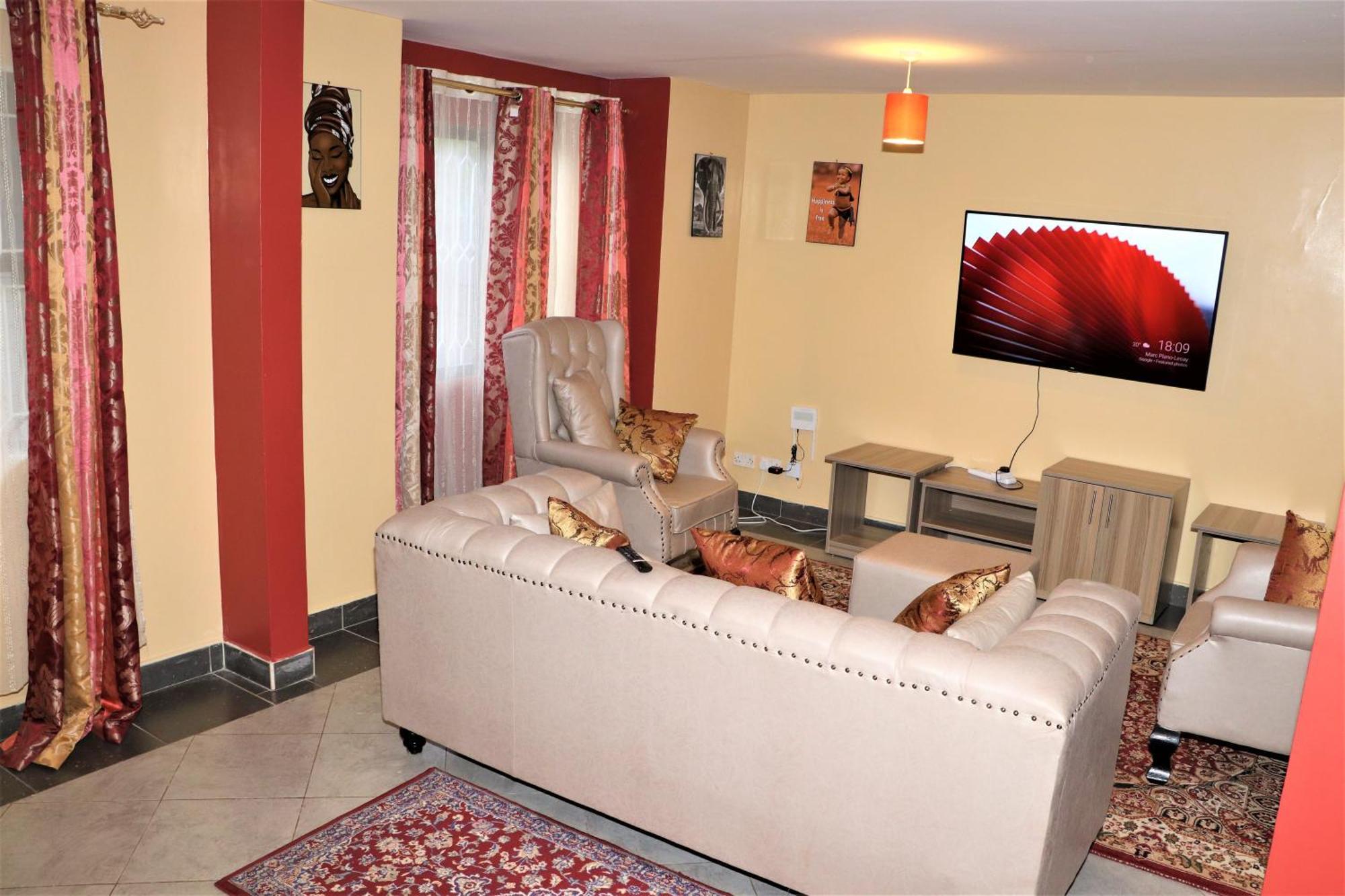 Apartment Furaha Masionette Nyayo Estate Kenya Nambari Ya Simu Sufuri Saba Sufuri Moja Moja Nne Tisa Sufuri Sufuri Saba Next To Jkia Jomo Kenyatta International Airport,next To Sgr 3bedrooms,3 Toilets,2bathrooms,own Compound,par *
